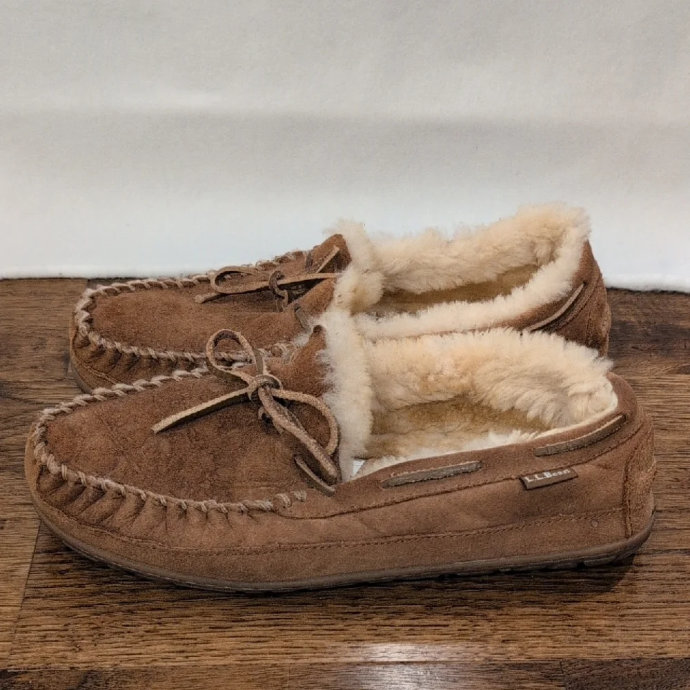 Mens L.L. Bean Wicked Good Moccasins size 10M